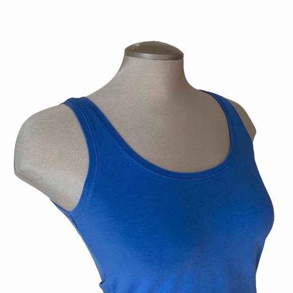 SANDWICH Basic Sleeveless Vest Top Cobalt Blue - Like NEW - Picture 3 of 11